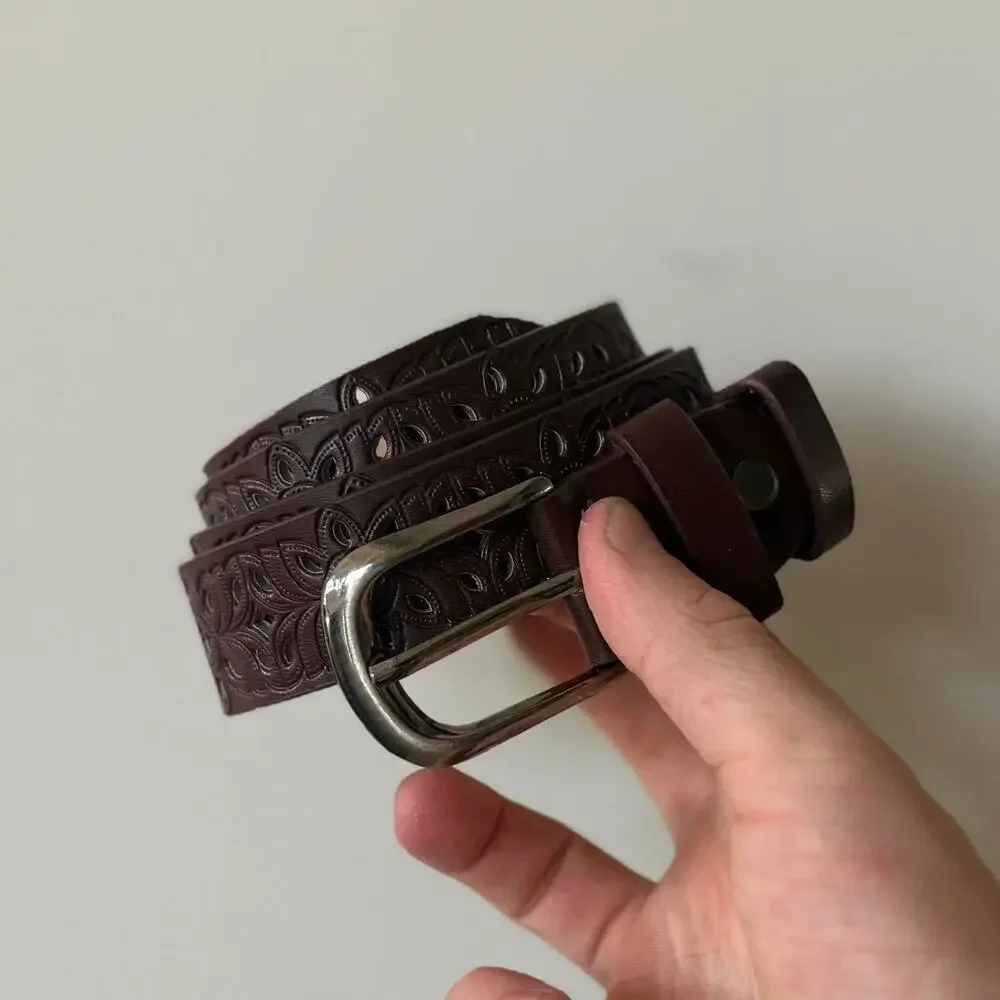 Y2k style brown and silver